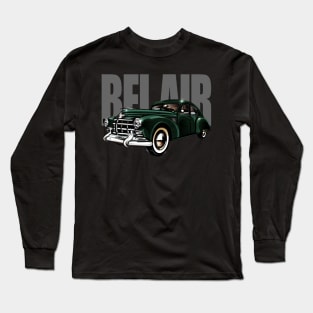 Bel Air Vintage Car Long Sleeve T-Shirt